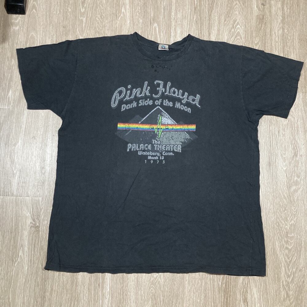 Pink Floyd Shirt 4XL 00s Y2k Dark Side Of The Moon Band Concert Tour Merch Tee